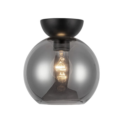 Arcadia 8" 1 Light Semi Flush Mount