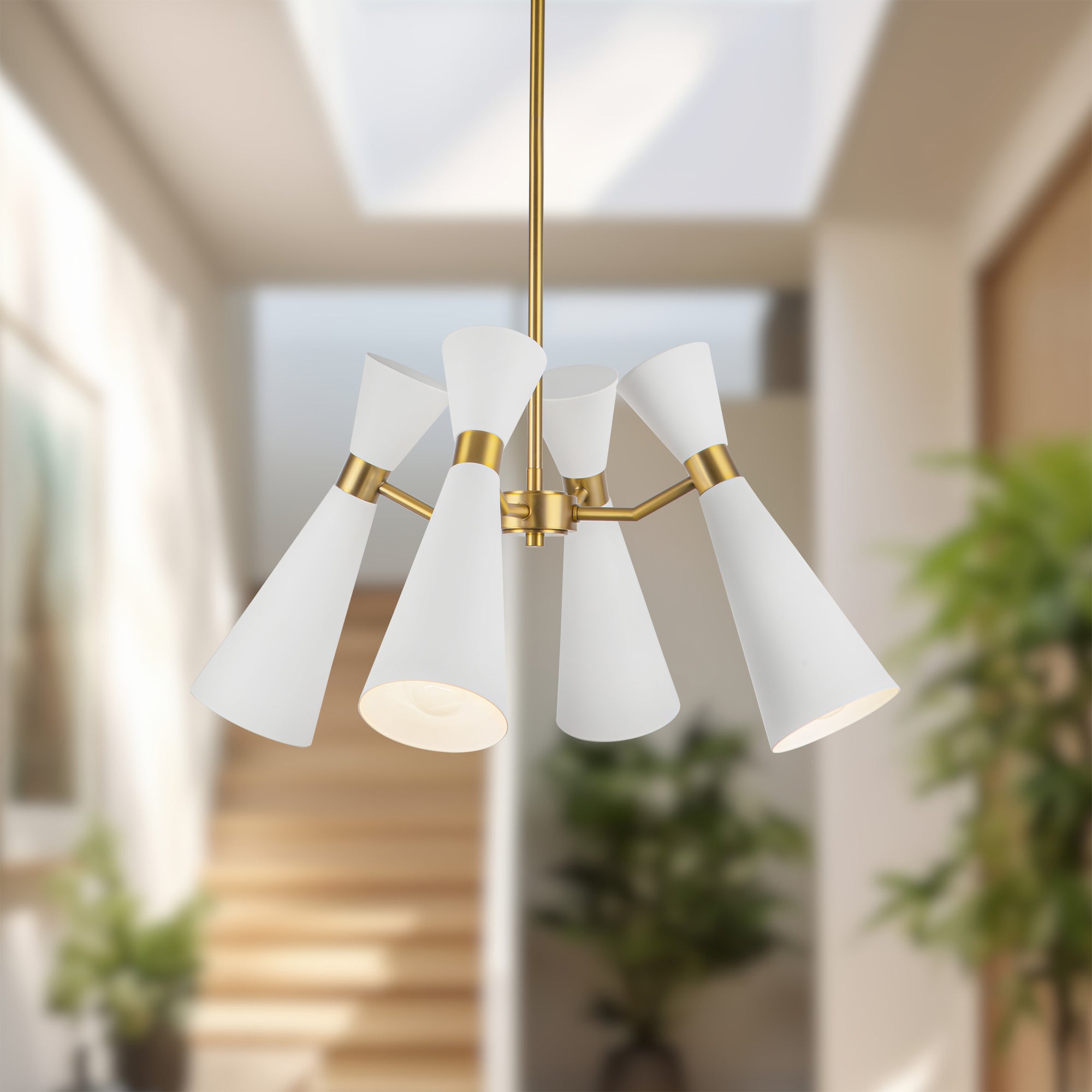 Blake 24" Socket Chandelier