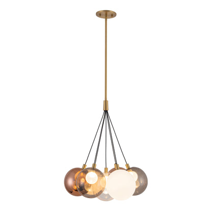 Bolla 17" dimmable LED Chandelier