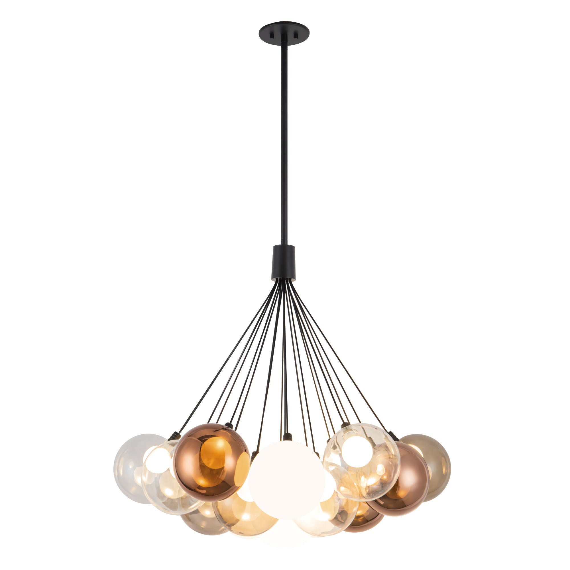 Bolla 28" dimmable LED Chandelier