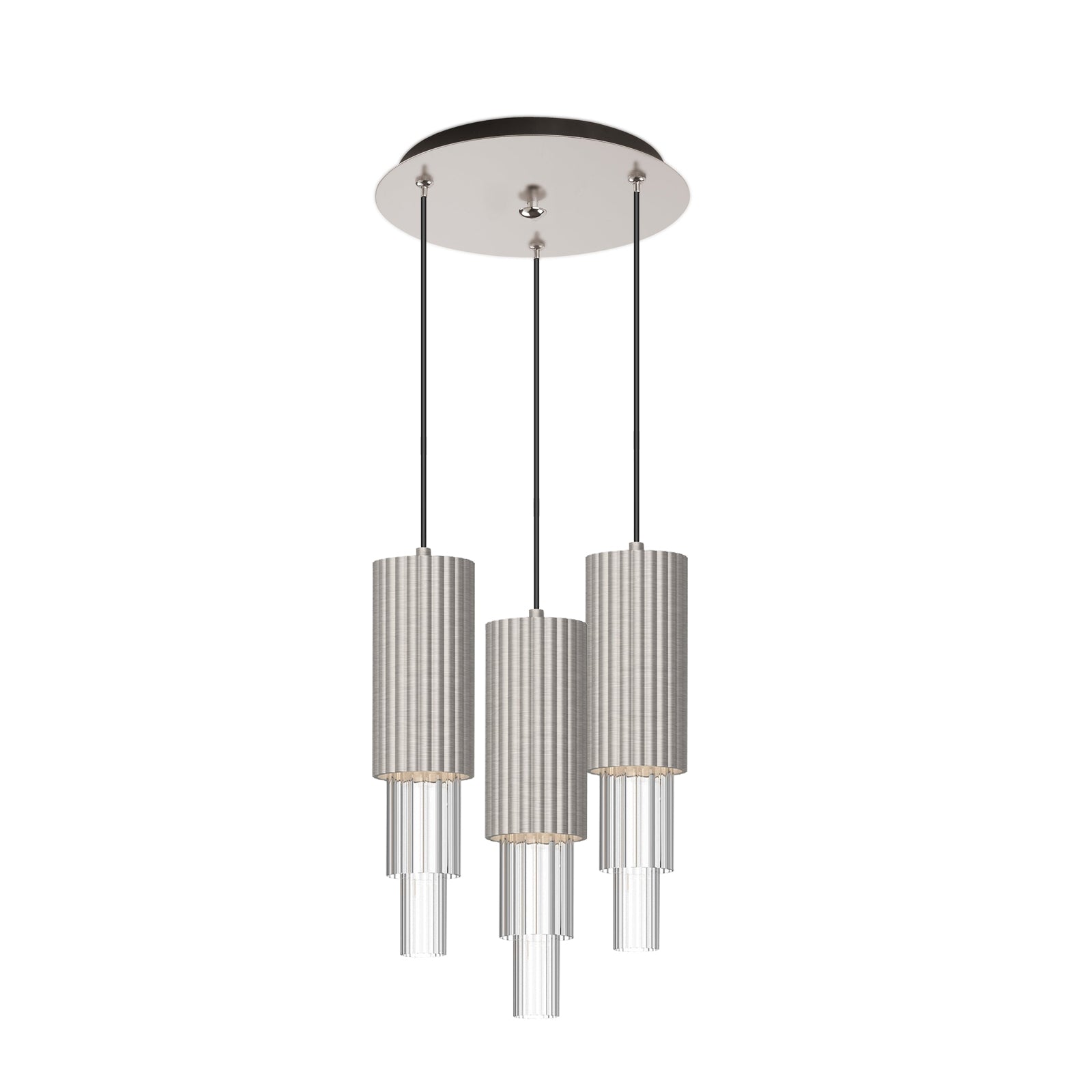 Bordeaux 12" 3-Light Multi Pendant