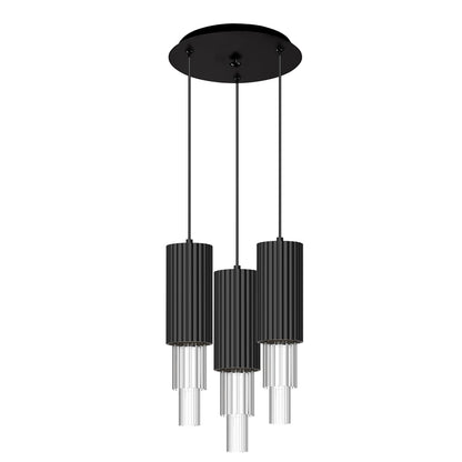 Bordeaux 12" 3-Light Multi Pendant