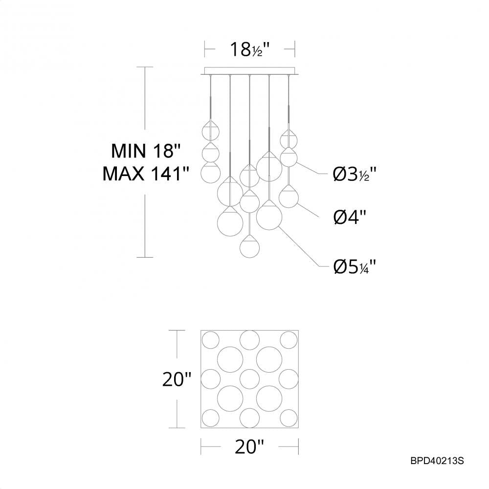Quest Multi-Light Pendant