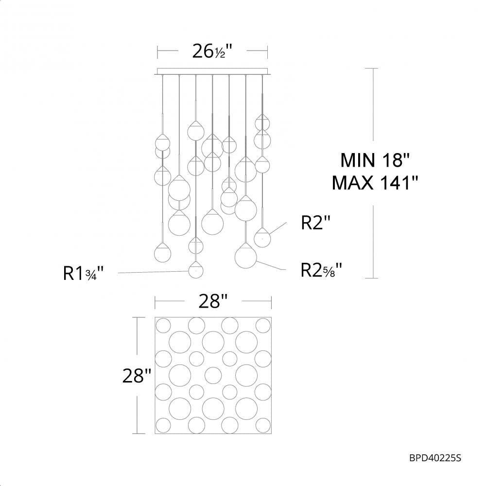 Quest Multi-Light Pendant