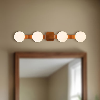 Briar 34" Brown Bathroom Vanity Light