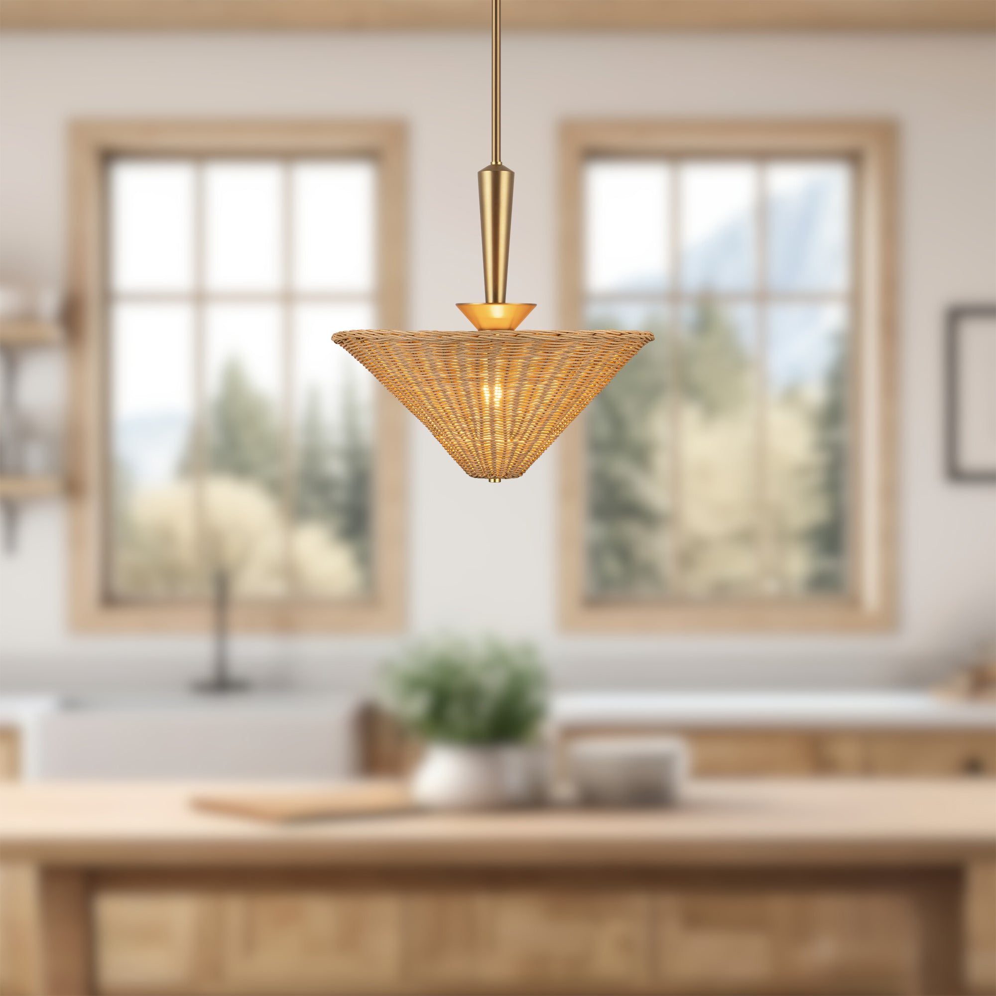 Bridgette 16" Socket Pendant