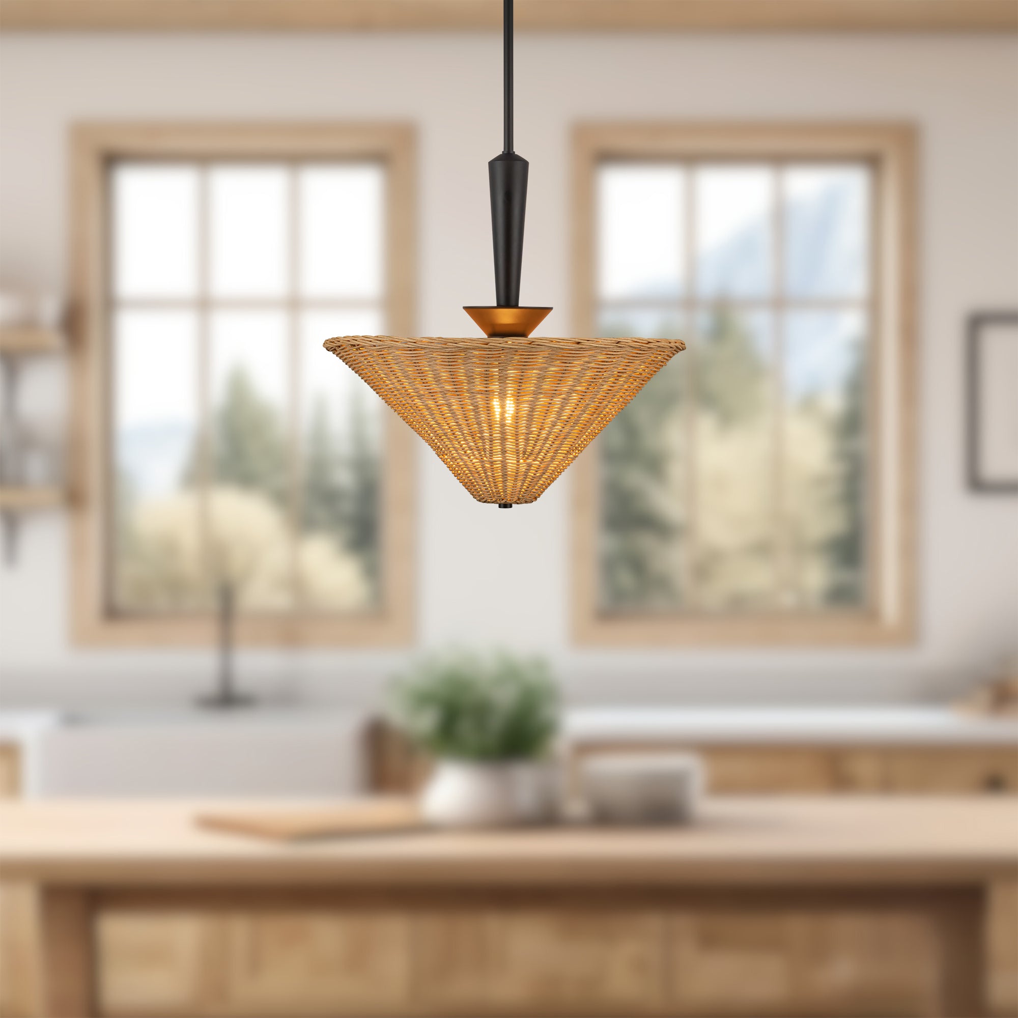 Bridgette 16" Socket Pendant