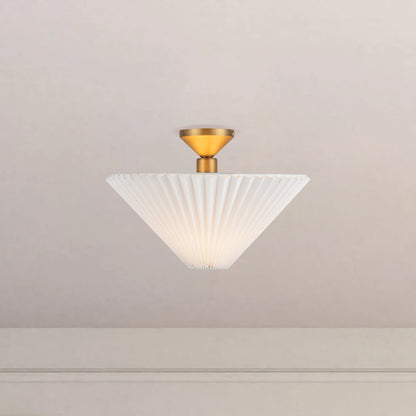 Bridgette 16" Socket Semi-Flush Mount