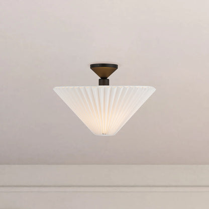 Bridgette 16" Socket Semi-Flush Mount