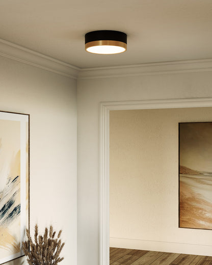 Brisbane 12" 2 Lights Flush Mount