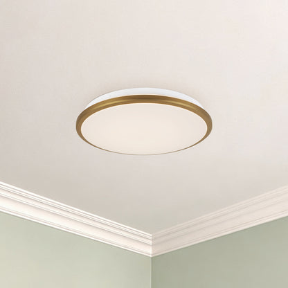 Brook 13" dimmable LED Flush Mount