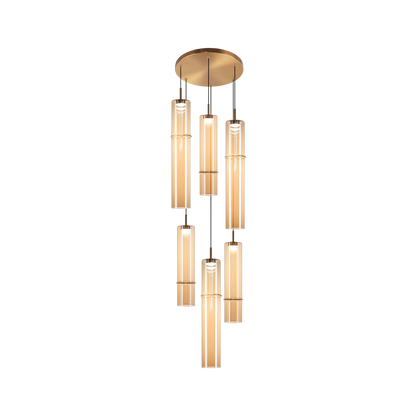 Bambu Pendant 6 Light Pendant