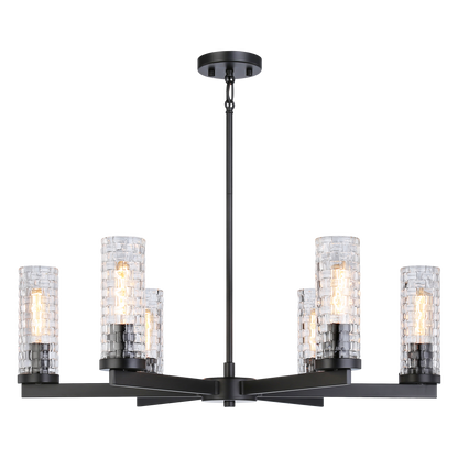 Weaver Pendant 6 Light Pendant