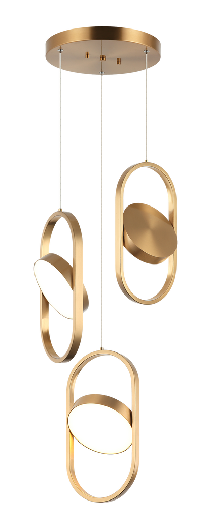 Kennedy Pendant 3 Light Pendant