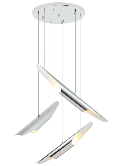 Stylus Chandelier 6 Light Pendant