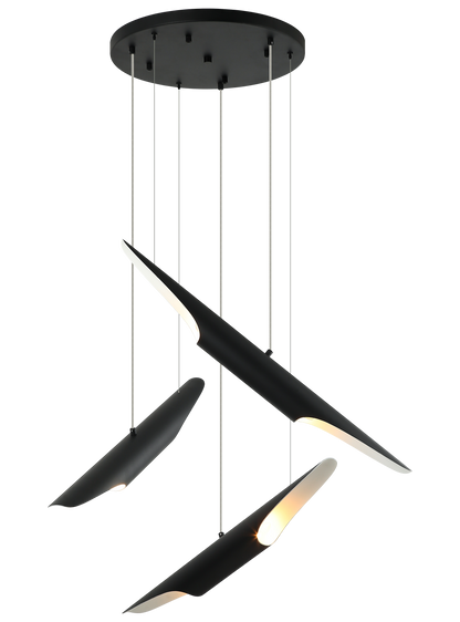 Stylus Chandelier 6 Light Pendant