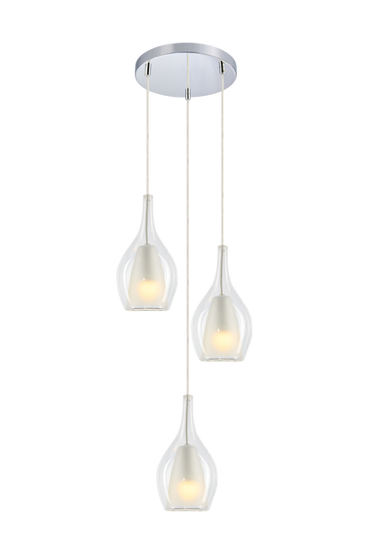 Jericho Pendant 3 Light Pendant