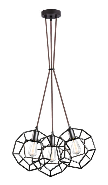 Geometry Series Pendant 3 Light Pendant