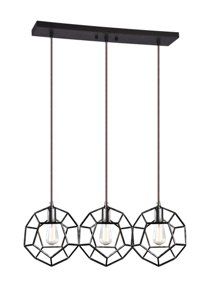 Geometry Series Pendant 3 Light Pendant