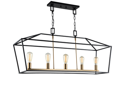 Scatola Chandelier 5 Light Pendant