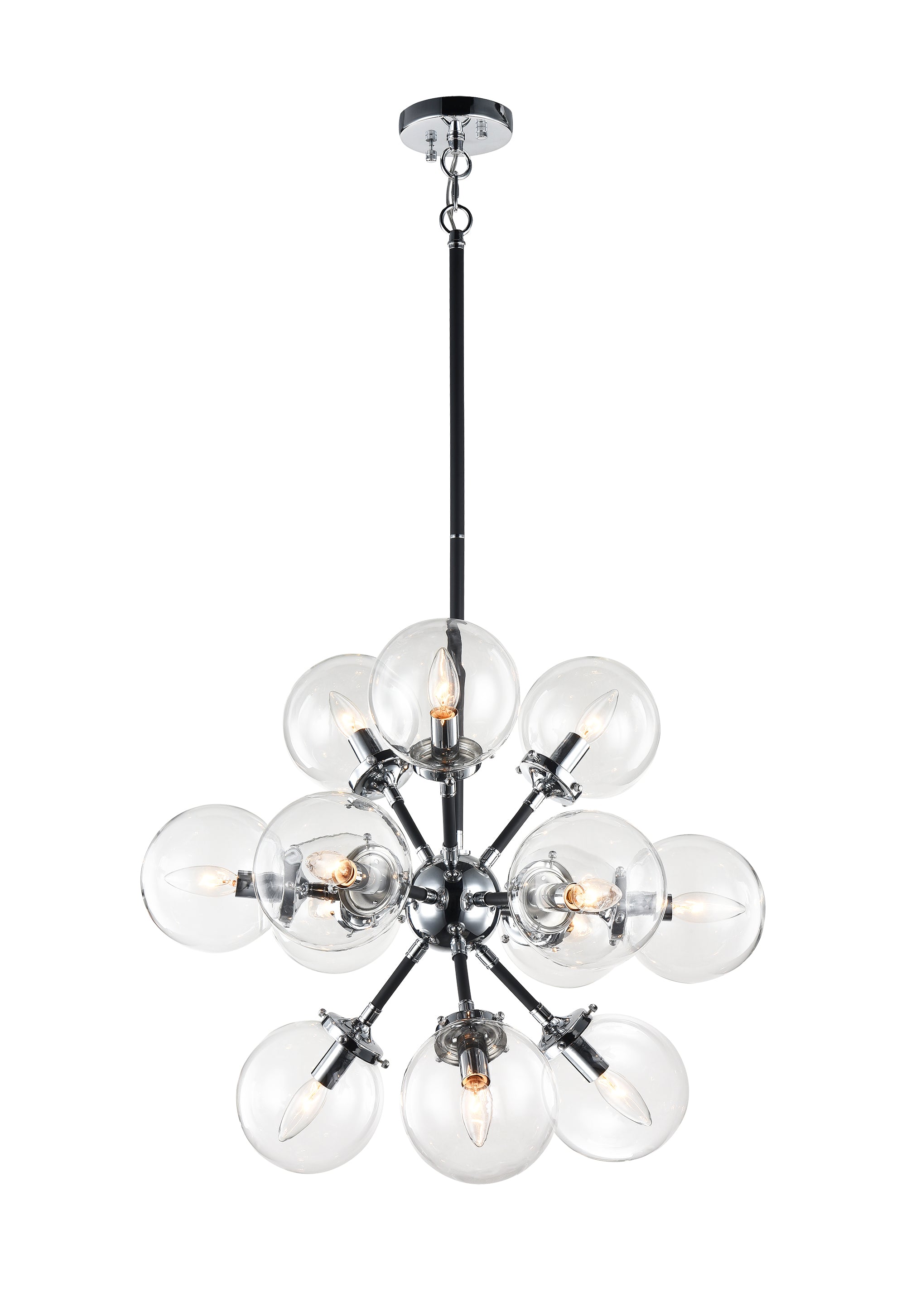 Soleil Chandelier 12 Light Pendant