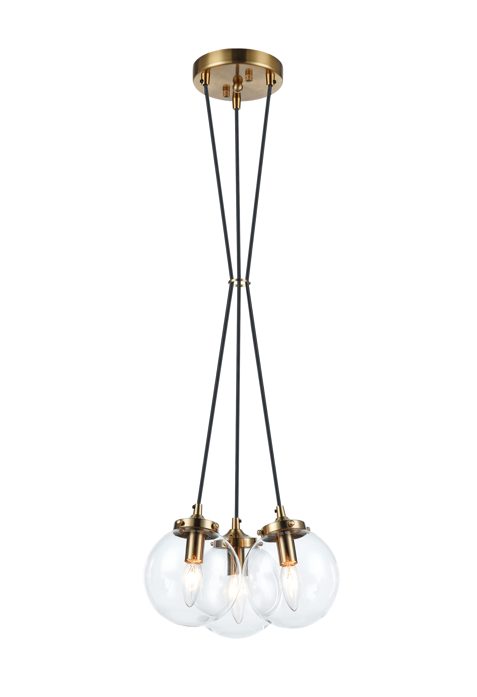 The Bougie Pendant 3 Light Pendant