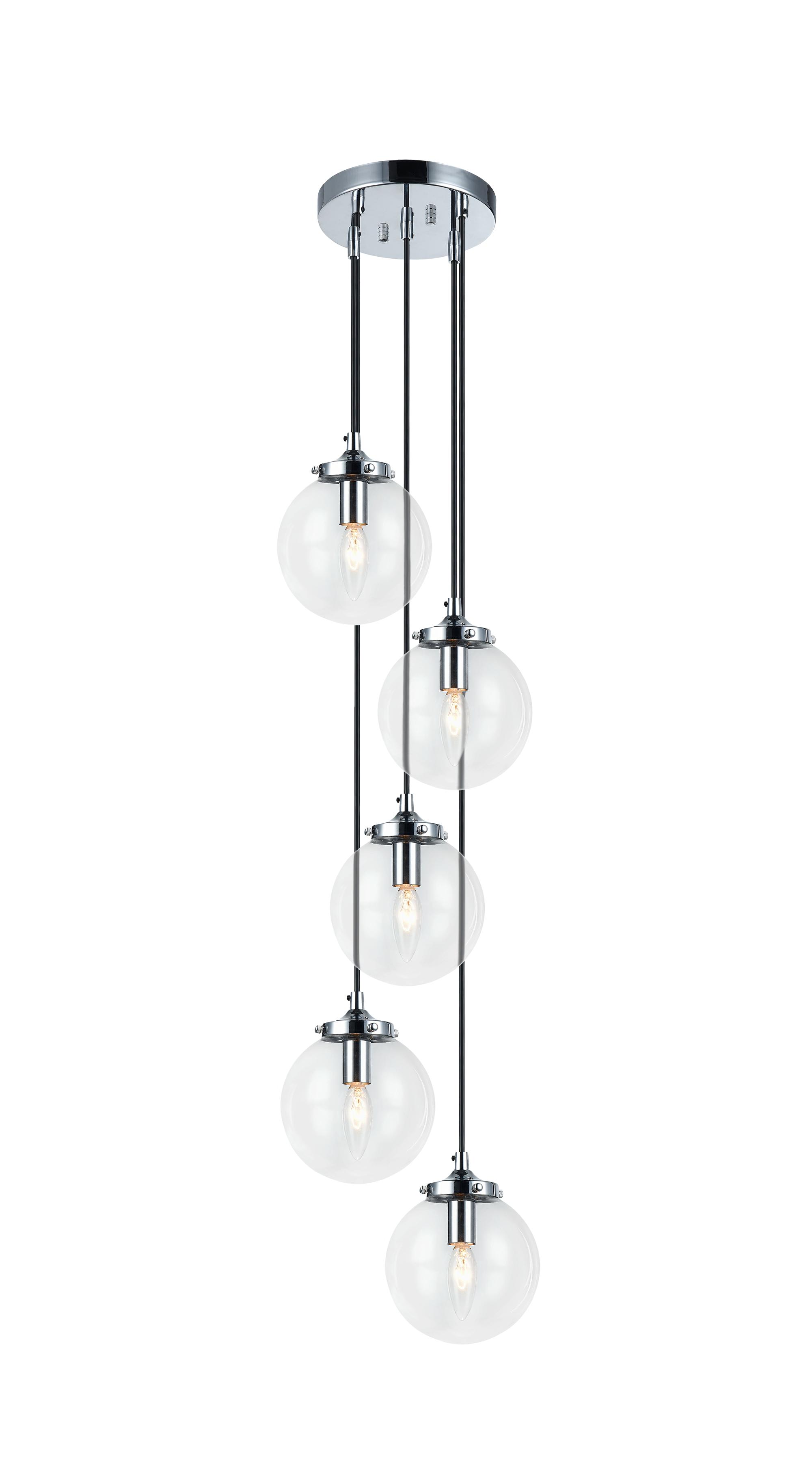The Bougie Pendant 5 Light Pendant