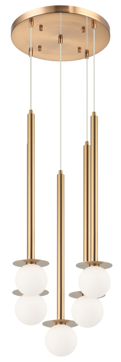 Reigndrop Pendant 5  Light Pendant