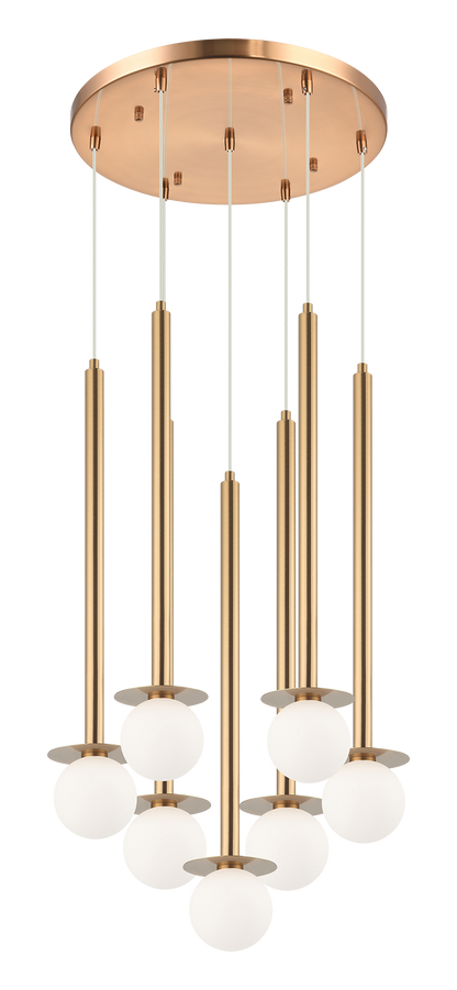 Reigndrop Pendant 7  Light Pendant