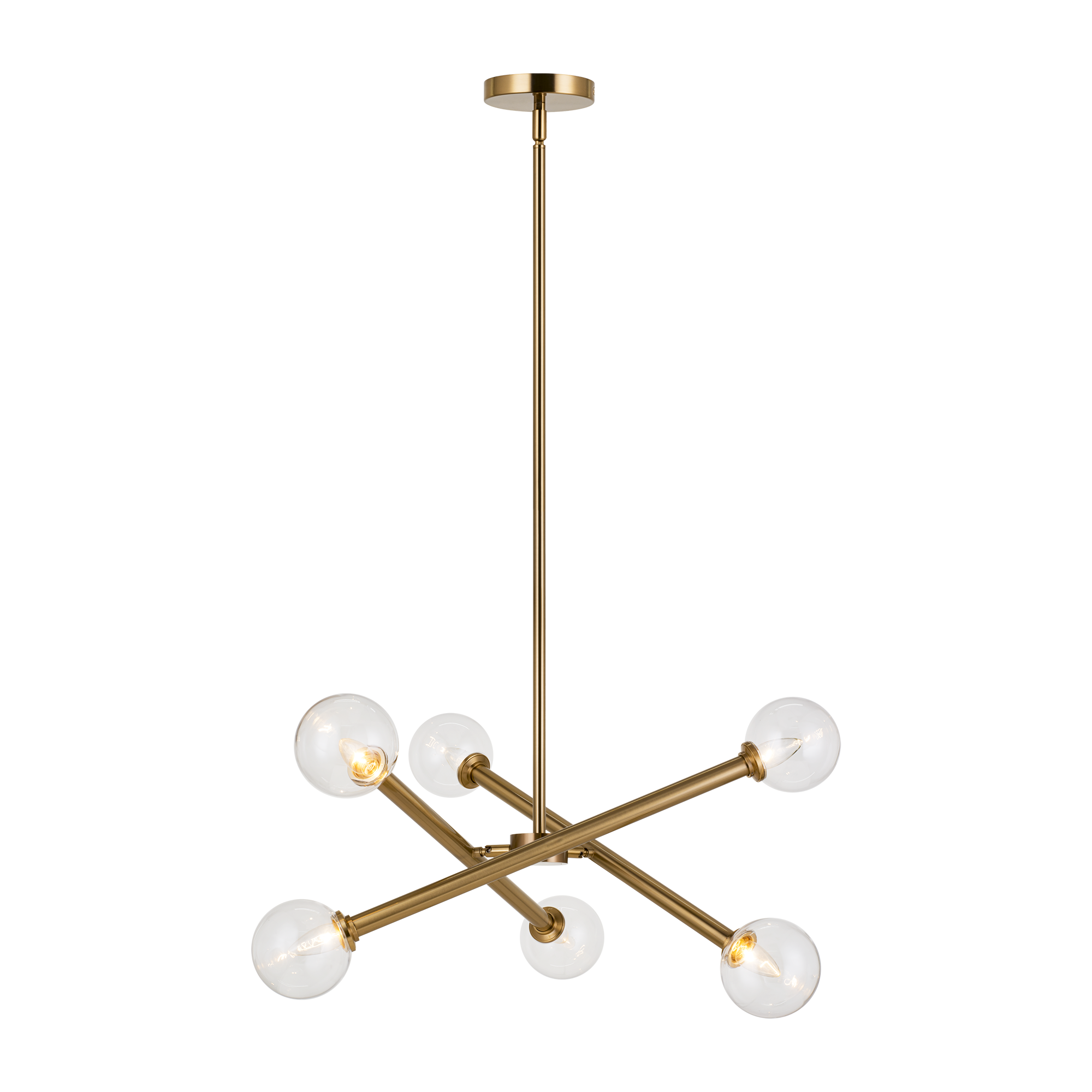 Matchstix Pendant 6  Light Pendant