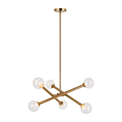 Matchstix Pendant 6  Light Pendant