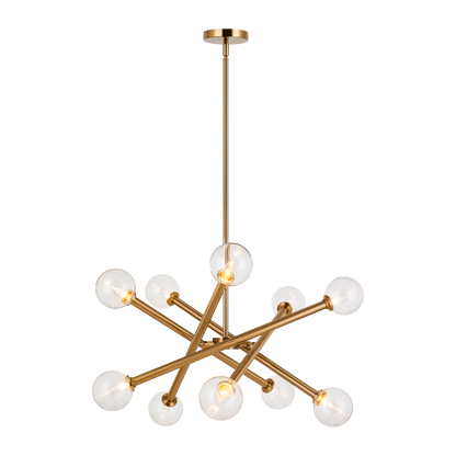 Matchstix Pendant 10 Light Pendant