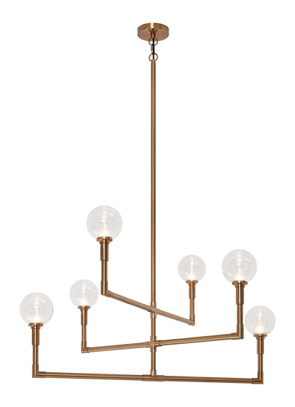 Candlestix Chandelier 6 Light Pendant