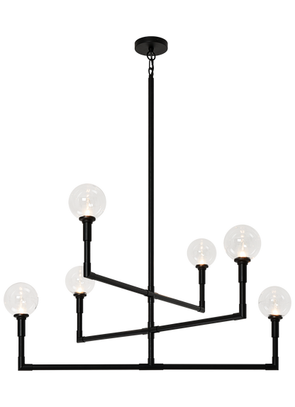 Candlestix Chandelier 6 Light Pendant