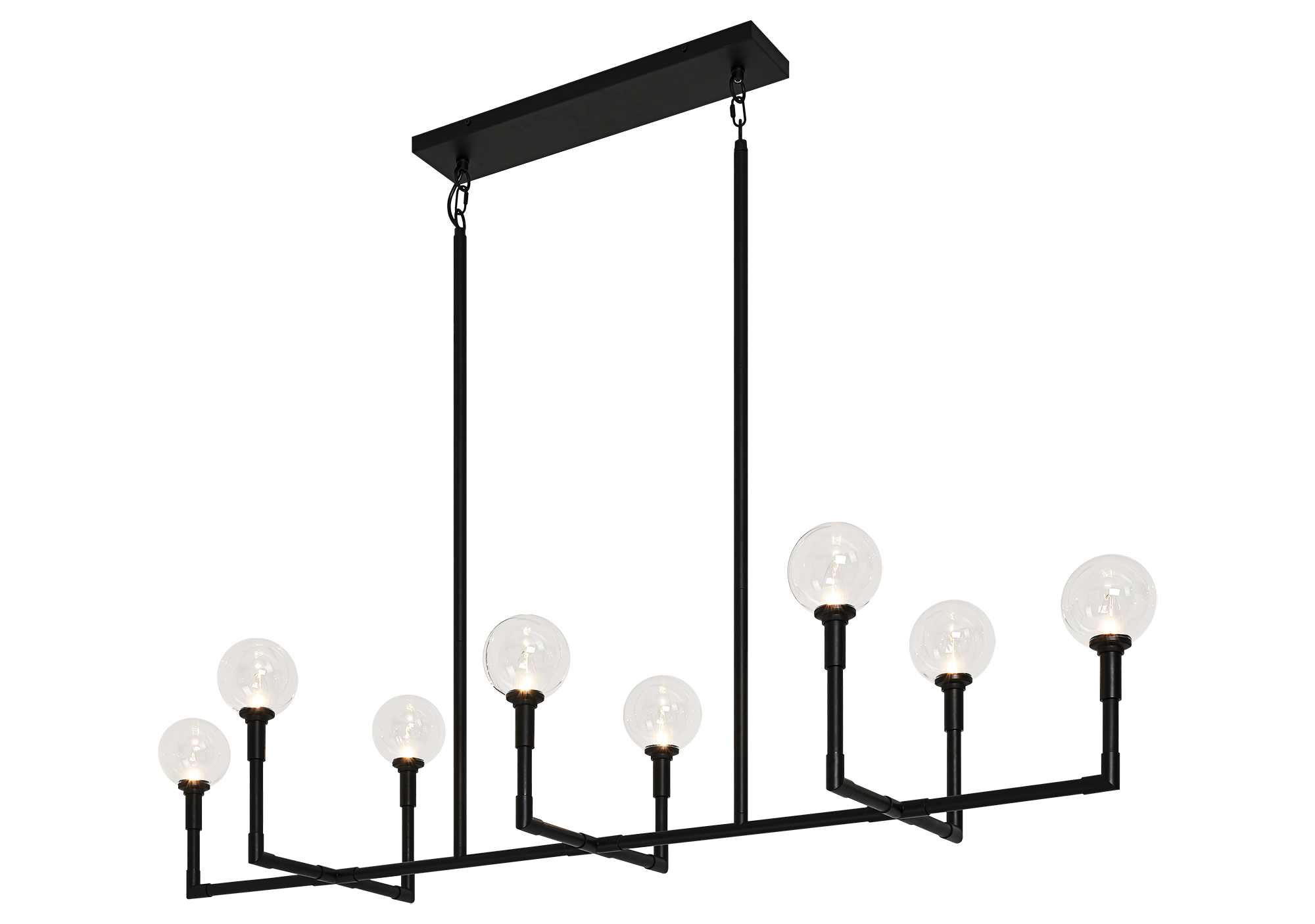 Candlestix Chandelier 8 Light Pendant