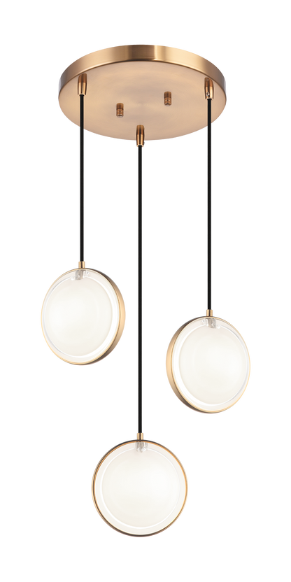 Chatoyant Pendant 3 Light Pendant