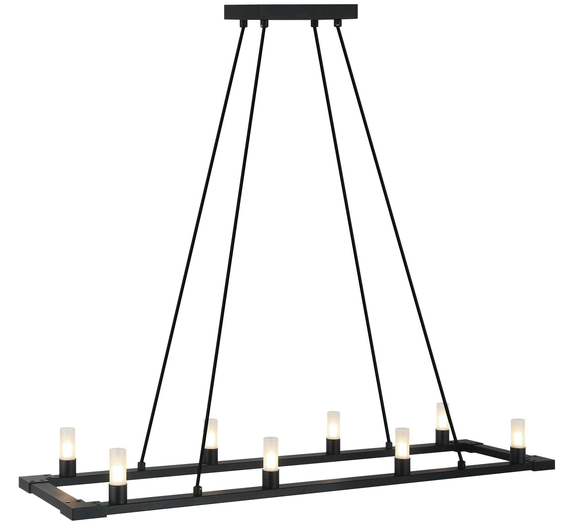 Cascadian Chandelier 8 Light Pendant