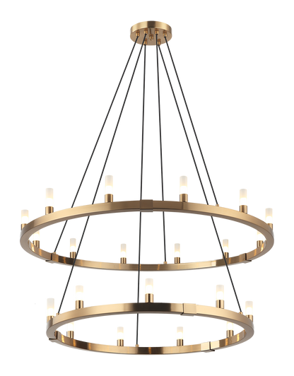 Cascadian Chandelier 21 Light Pendant