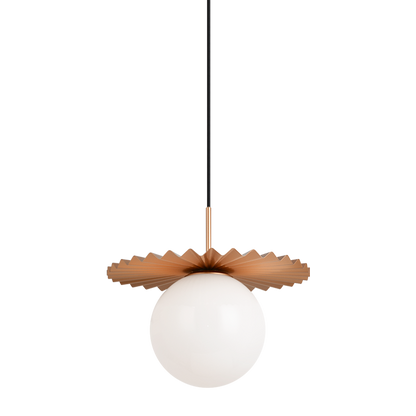 Modern Ruff Pendant