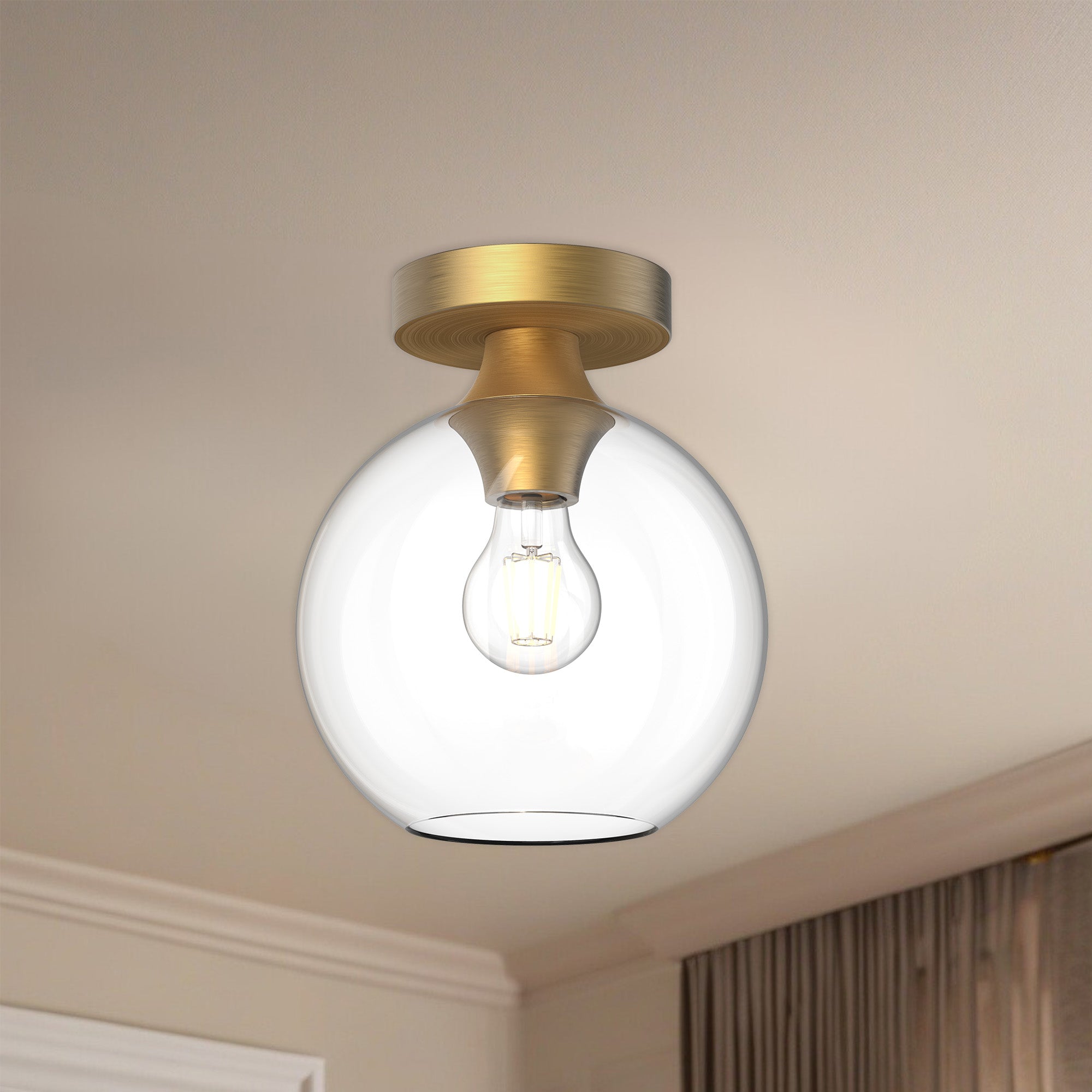 Castilla 8" 1 Light Flush Mount