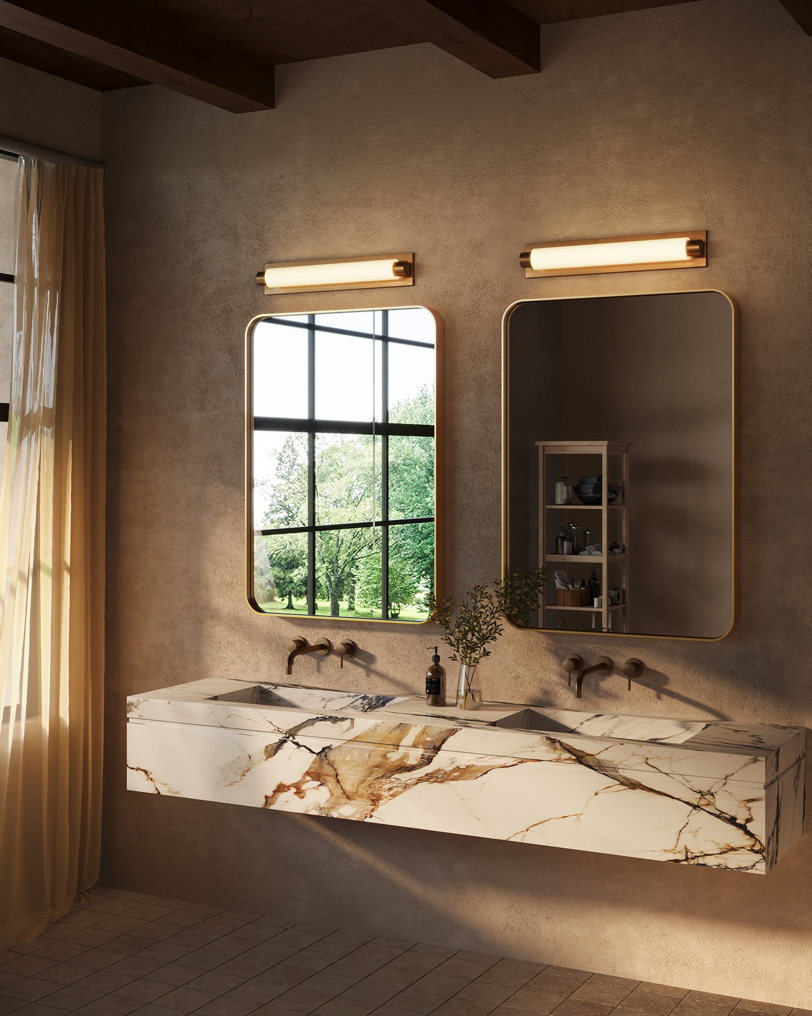 Charleston 24" dimmable LED Bathroom Vanity Light