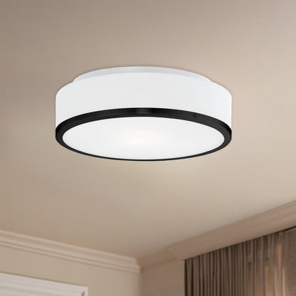 Charlie 12" 2 Lights Flush Mount