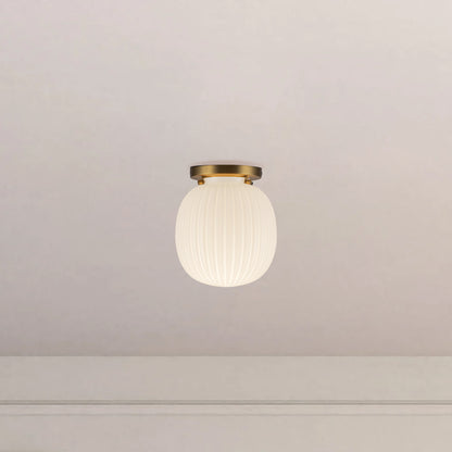Cherise 7" Socket Semi-Flush Mount