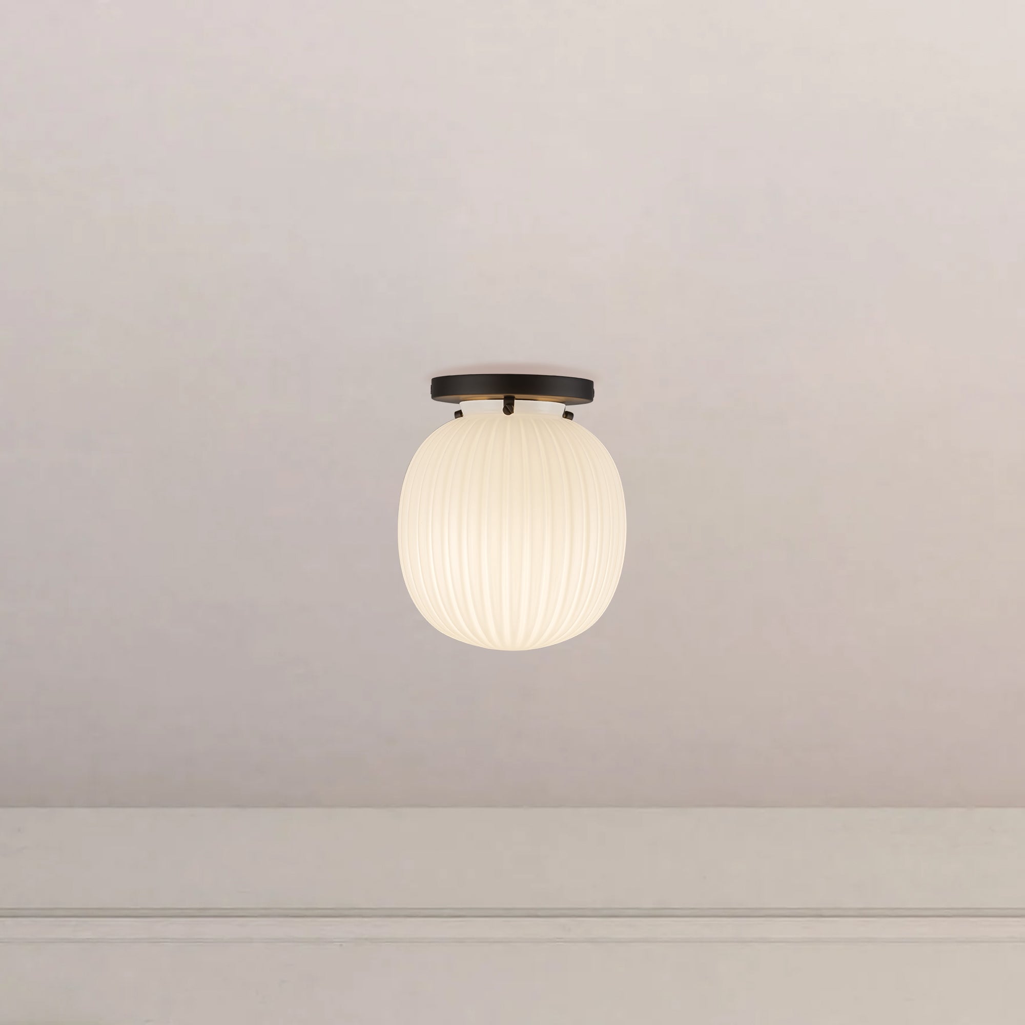 Cherise 7" Socket Semi-Flush Mount