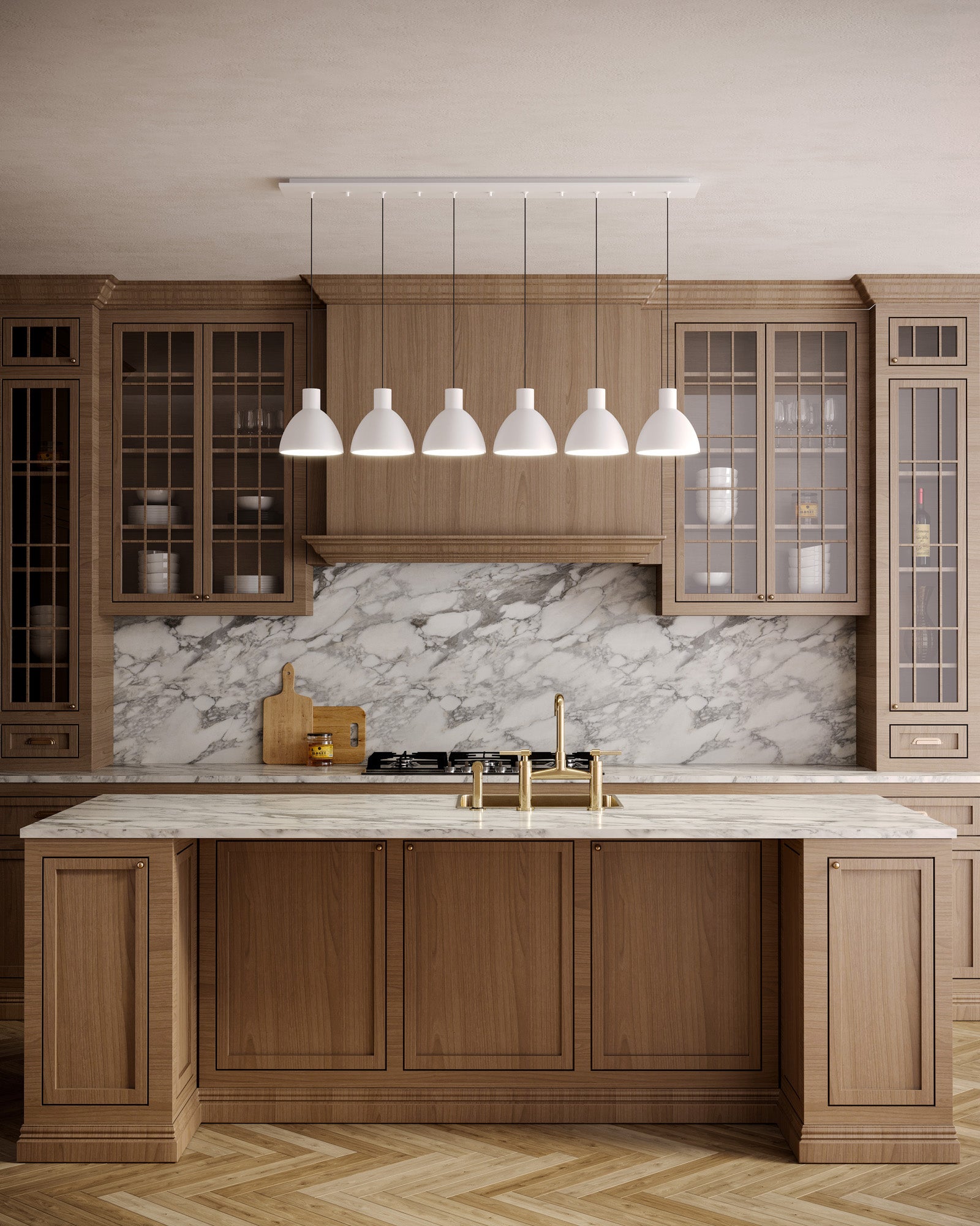 Chroma 42" 6-Light Multi Pendant