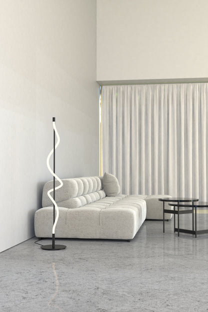 Cursive Floor Lamp