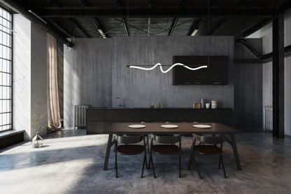 Cursive Linear Pendant