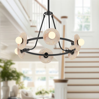 Dahlia 28" dimmable LED Chandelier