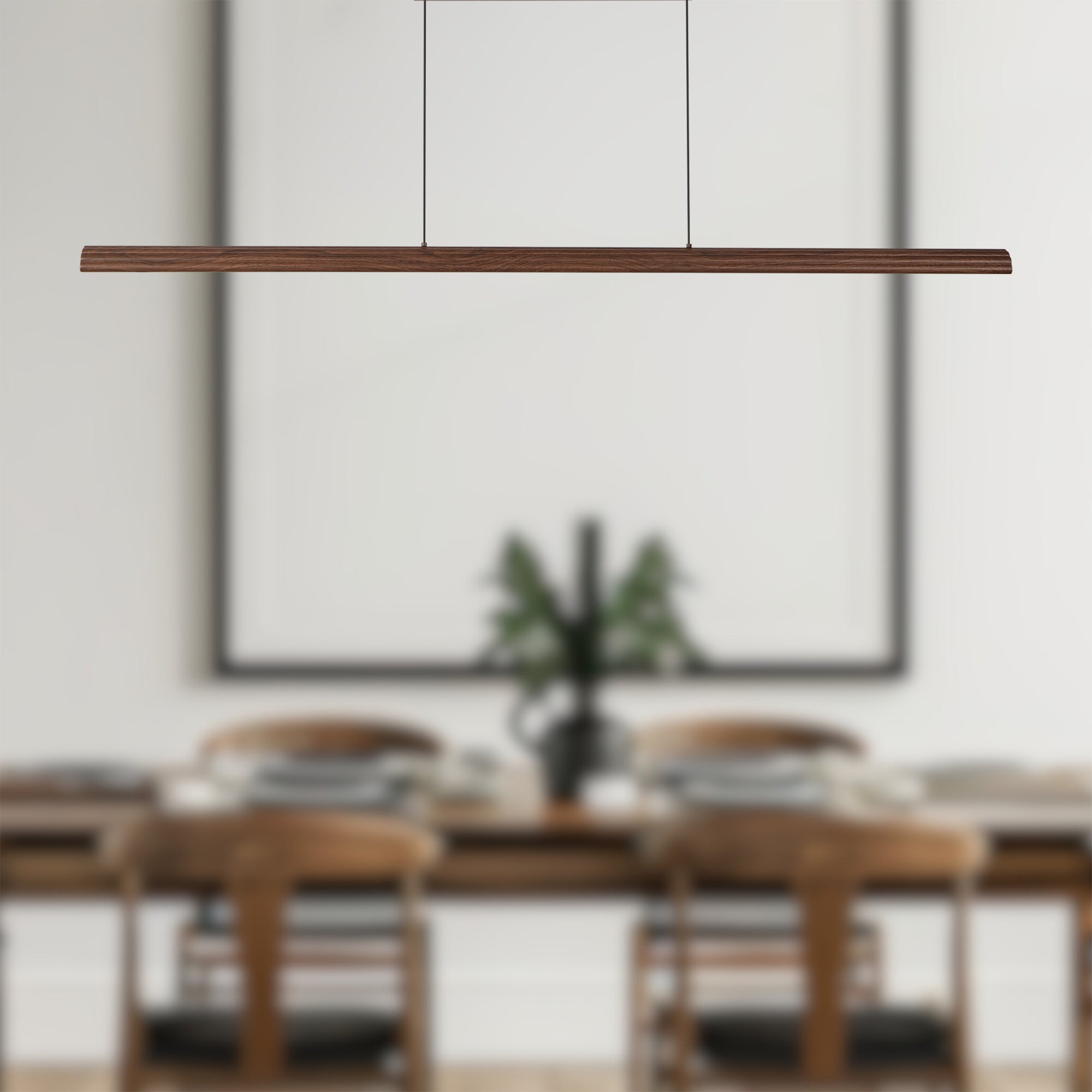 Dottie 5-ft dimmable LED Linear Pendant