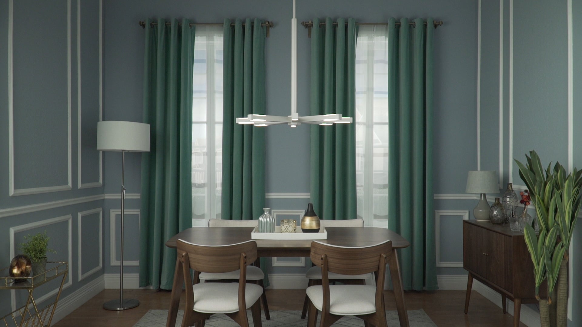 Spoke LED Pendant